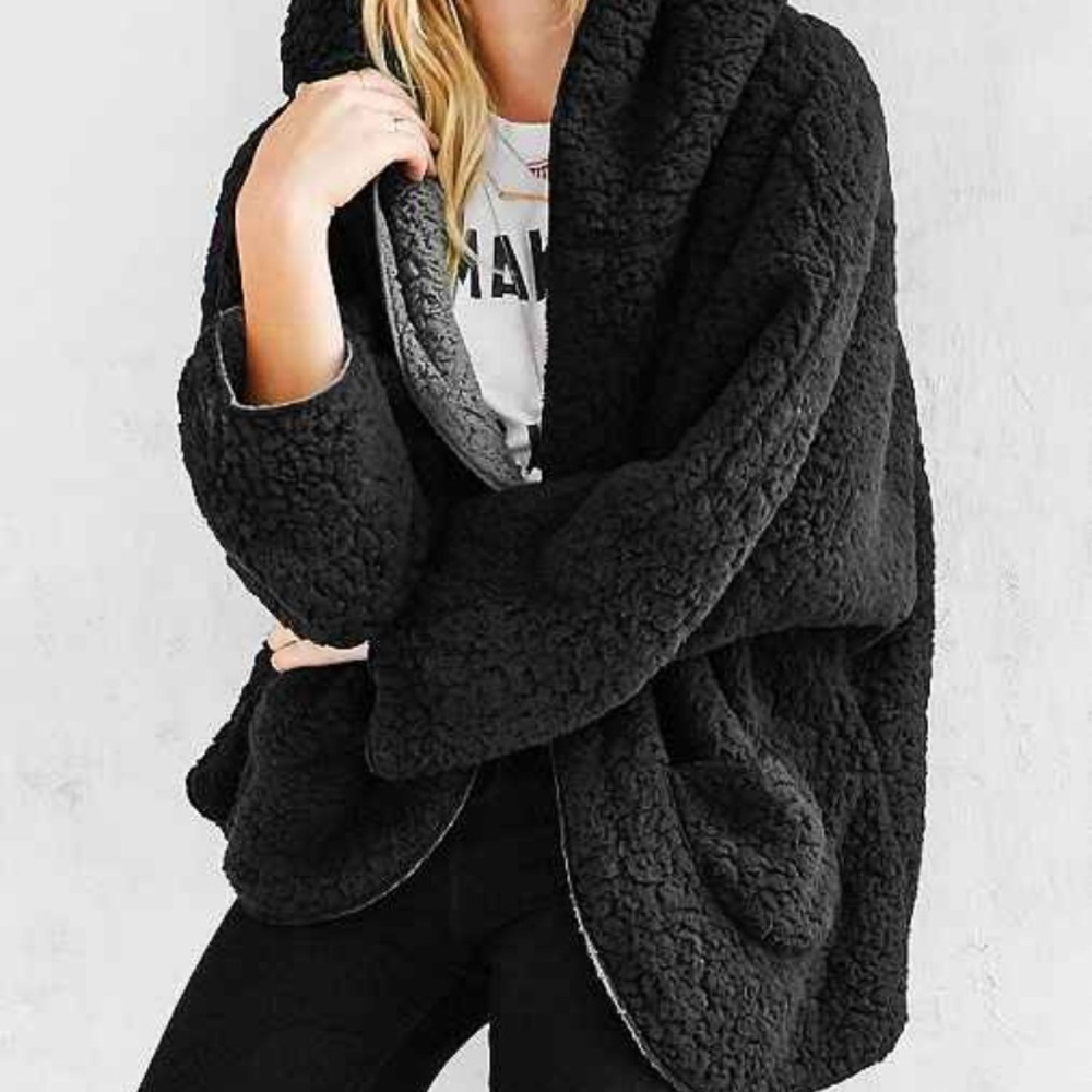 Urban Outfitters Fuzzy Oversized Jacket